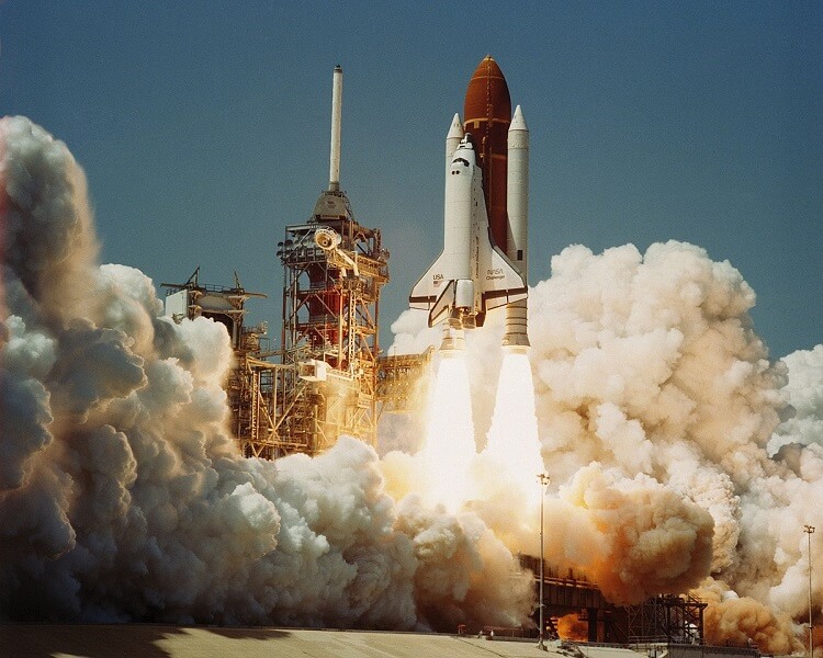 Space Shuttle Challenger Launch