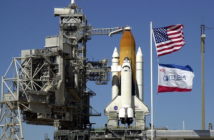 Columbia preparing for launch for STS-109