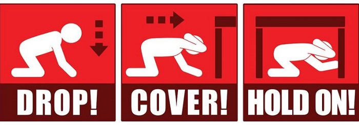 what to do in case of an earthquake