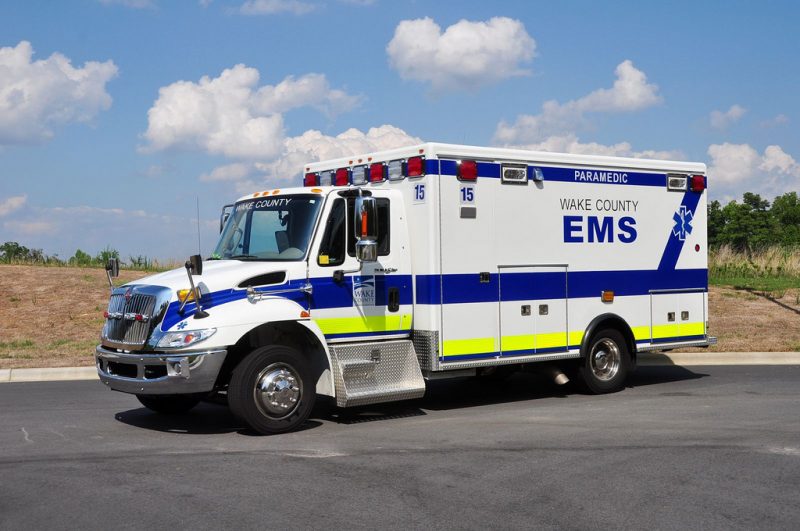 wake county EMS vehicle