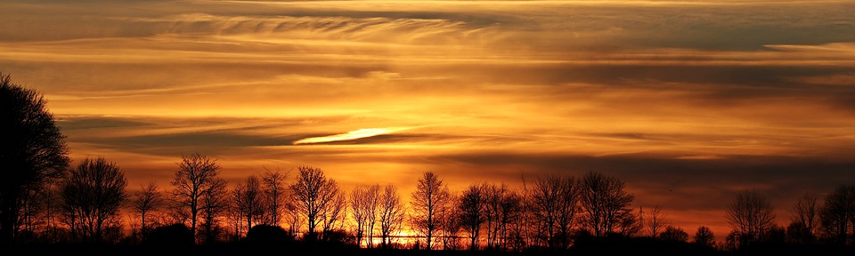 evening sky