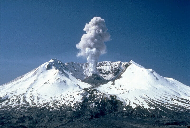 Mount St. Helens eruption