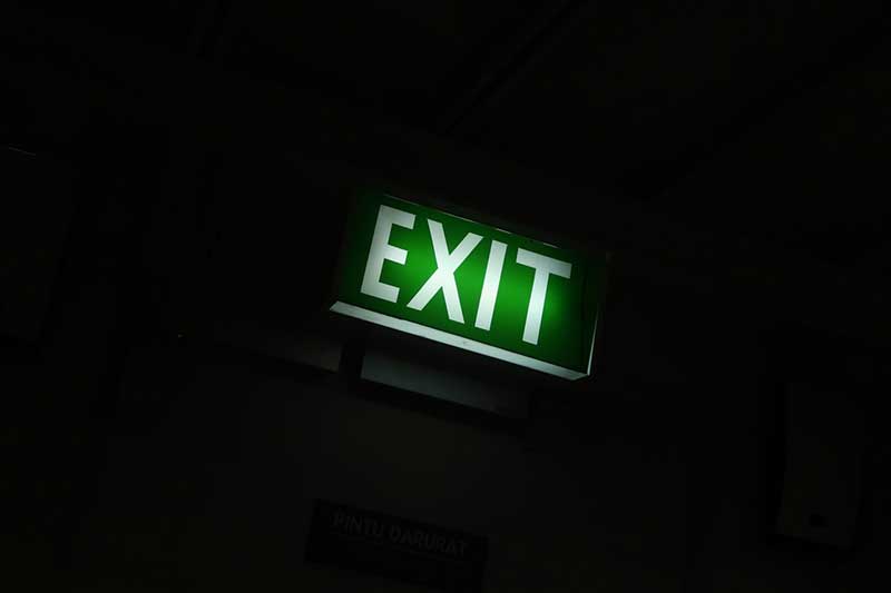 exit